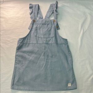 H&M Light Blue Kids Overall Dress